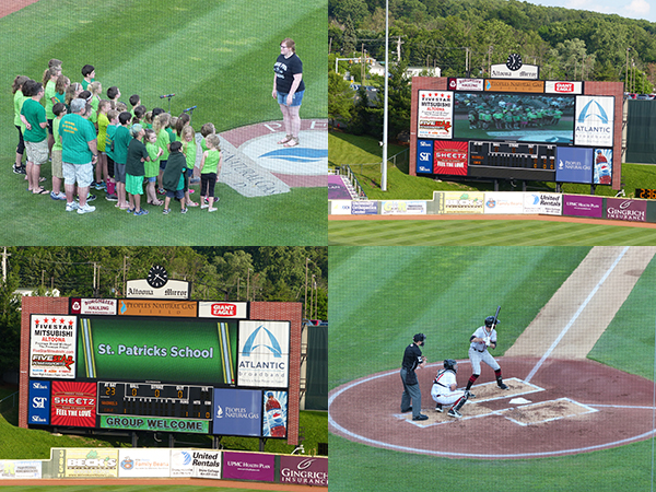 NIght at the Altoona Curve Game